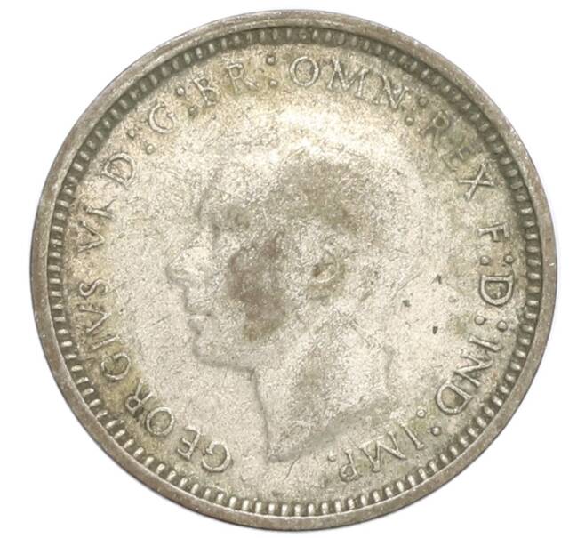 Монета 3 пенса 1948 года Австралия (Артикул: M2-79942) — Фото №2