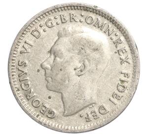 3 пенса 1952 года Австралия — Фото №2