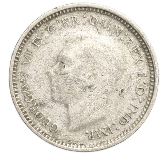Монета 3 пенса 1948 года Австралия (Артикул: M2-79946) — Фото №2