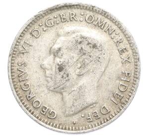 3 пенса 1952 года Австралия — Фото №2