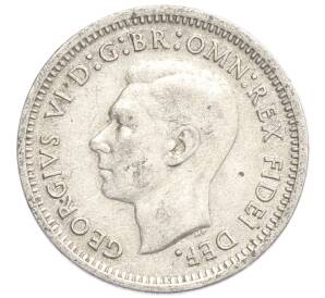 3 пенса 1951 года PL Австралия — Фото №2