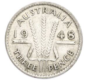 3 пенса 1948 года Австралия — Фото №1