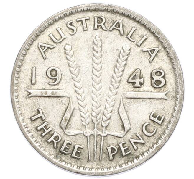 Монета 3 пенса 1948 года Австралия (Артикул: M2-79950) — Фото №1