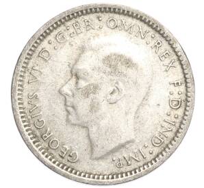 3 пенса 1948 года Австралия — Фото №2