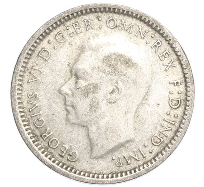 Монета 3 пенса 1948 года Австралия (Артикул: M2-79950) — Фото №2