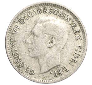 3 пенса 1949 года Австралия — Фото №2