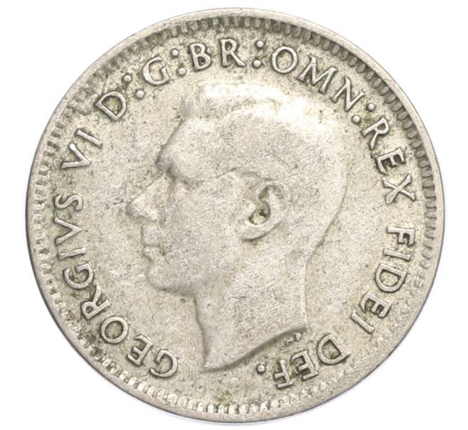 Монета 3 пенса 1949 года Австралия (Артикул: M2-79951) — Фото №2