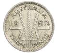 Монета 3 пенса 1952 года Австралия (Артикул: M2-79954) — Фото №1
