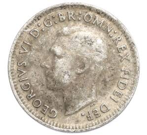 3 пенса 1952 года Австралия — Фото №2