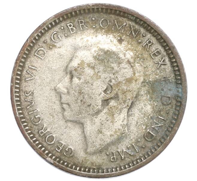 Монета 3 пенса 1948 года Австралия (Артикул: M2-79957) — Фото №2