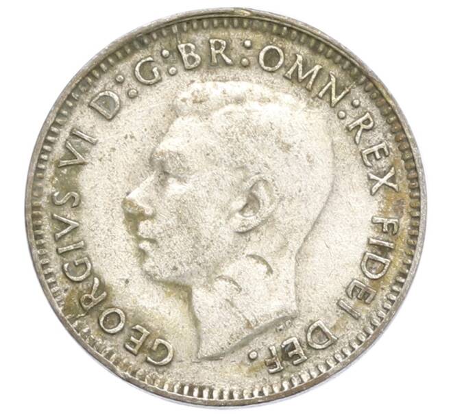 Монета 3 пенса 1949 года Австралия (Артикул: M2-79958) — Фото №2