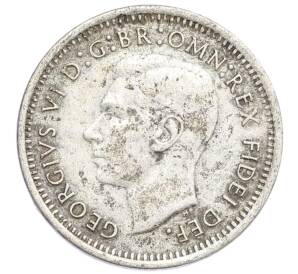 3 пенса 1951 года PL Австралия — Фото №2