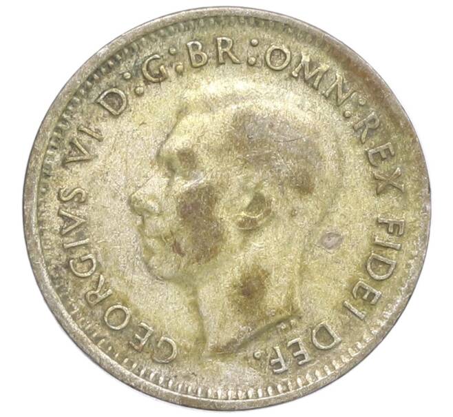 Монета 3 пенса 1949 года Австралия (Артикул: M2-79962) — Фото №2