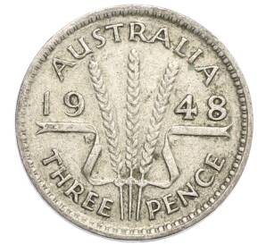 3 пенса 1948 года Австралия — Фото №1