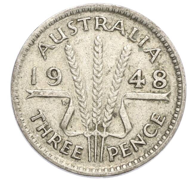 Монета 3 пенса 1948 года Австралия (Артикул: M2-79966) — Фото №1