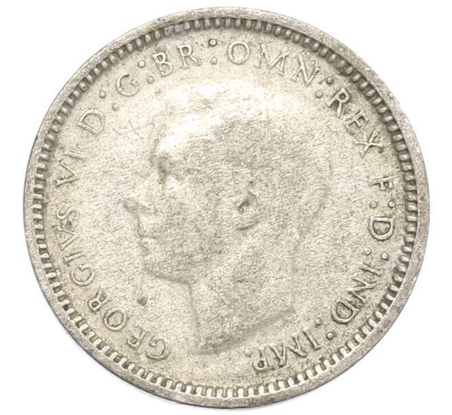 Монета 3 пенса 1948 года Австралия (Артикул: M2-79966) — Фото №2