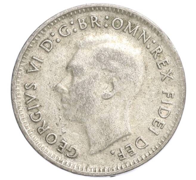 Монета 3 пенса 1949 года Австралия (Артикул: M2-79967) — Фото №2