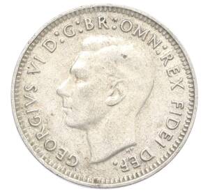 3 пенса 1952 года Австралия — Фото №2