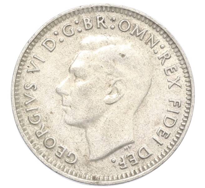 Монета 3 пенса 1952 года Австралия (Артикул: M2-79968) — Фото №2