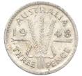 Монета 3 пенса 1948 года Австралия (Артикул: M2-79972) — Фото №1