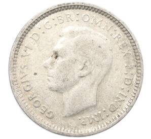 3 пенса 1948 года Австралия — Фото №2