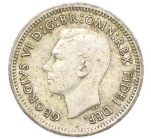 3 пенса 1951 года PL Австралия — Фото №2