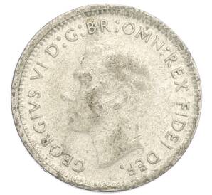 3 пенса 1952 года Австралия — Фото №2