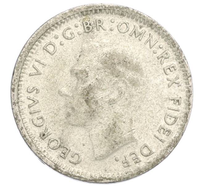 Монета 3 пенса 1952 года Австралия (Артикул: M2-79978) — Фото №2