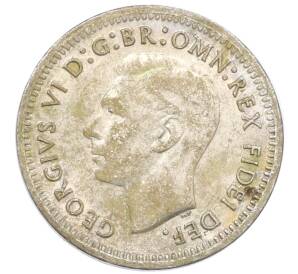 3 пенса 1951 года PL Австралия — Фото №2