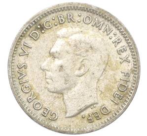 3 пенса 1951 года Австралия — Фото №2