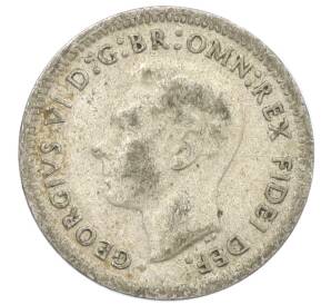 3 пенса 1952 года Австралия — Фото №2