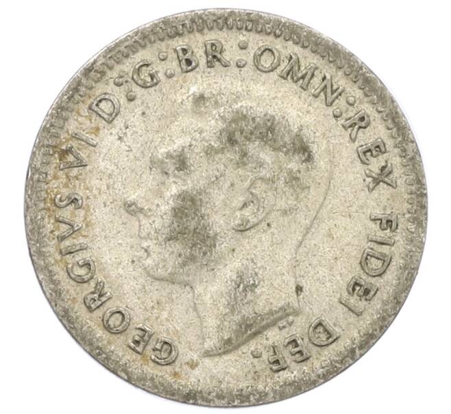 Монета 3 пенса 1952 года Австралия (Артикул: M2-79984) — Фото №2