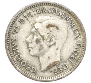 3 пенса 1950 года Австралия