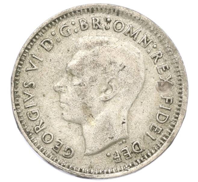 Монета 3 пенса 1952 года Австралия (Артикул: M2-79986) — Фото №2