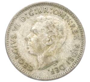 3 пенса 1951 года Австралия — Фото №2