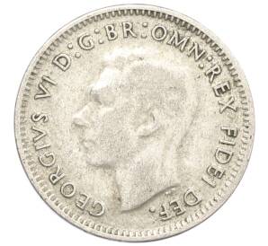 3 пенса 1949 года Австралия — Фото №2