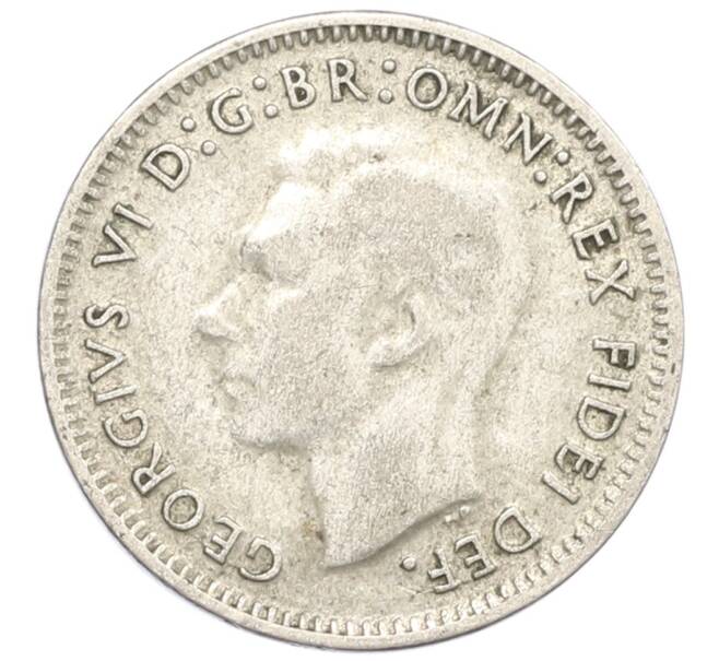 Монета 3 пенса 1949 года Австралия (Артикул: M2-79988) — Фото №2