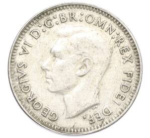3 пенса 1951 года Австралия — Фото №2