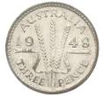 Монета 3 пенса 1948 года Австралия (Артикул: M2-79994) — Фото №1