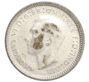 3 пенса 1948 года Австралия — Фото №2