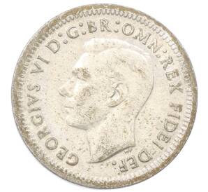 3 пенса 1951 года PL Австралия — Фото №2