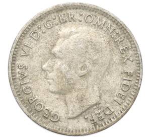 3 пенса 1952 года Австралия — Фото №2