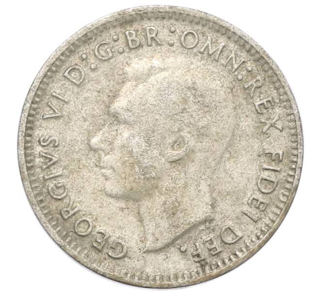 Монета 3 пенса 1952 года Австралия (Артикул: M2-80001) — Фото №2