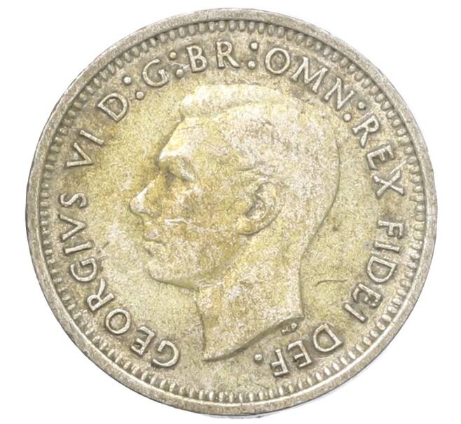 Монета 3 пенса 1951 года PL Австралия (Артикул: M2-80003) — Фото №2