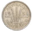 Монета 3 пенса 1951 года PL Австралия (Артикул: M2-80006) — Фото №1