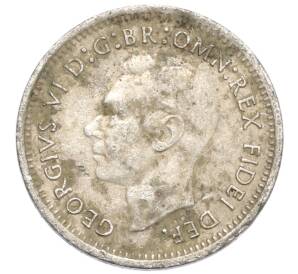 3 пенса 1951 года PL Австралия — Фото №2