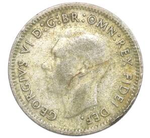 3 пенса 1950 года Австралия