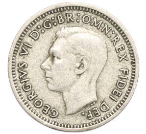 3 пенса 1951 года PL Австралия — Фото №2