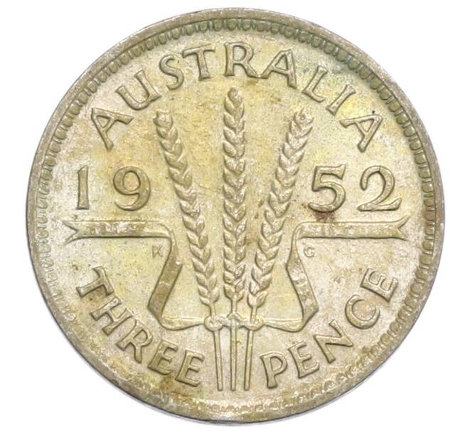 Монета 3 пенса 1952 года Австралия (Артикул: M2-80011) — Фото №1