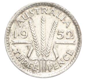 3 пенса 1952 года Австралия — Фото №1